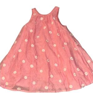 Pink Floral Kids Dress